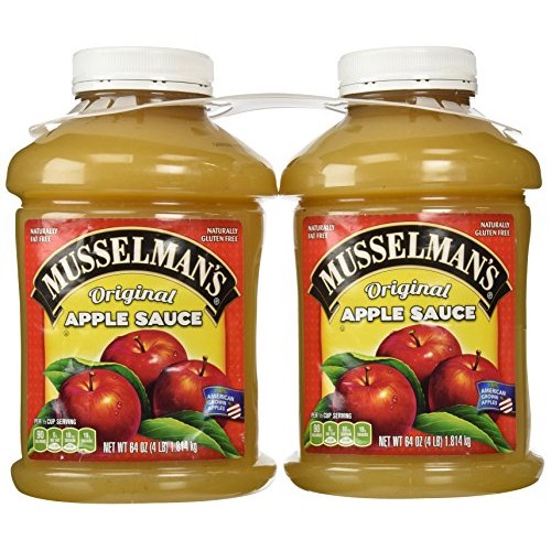 Musselmans Apple Sauce, 64 Ounce Pack Of 2