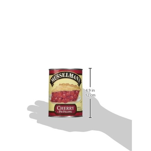 Musselmans Cherry Pie Filling,Net Wt 21 Ozpack Of 2