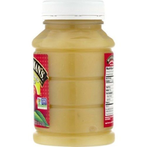 Musselmans Natural Unsweetened Applesauce 23 Oz