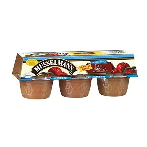 Musselmans No Sugar Added Lite Cinnamon Apple Sauce Pack Of 3