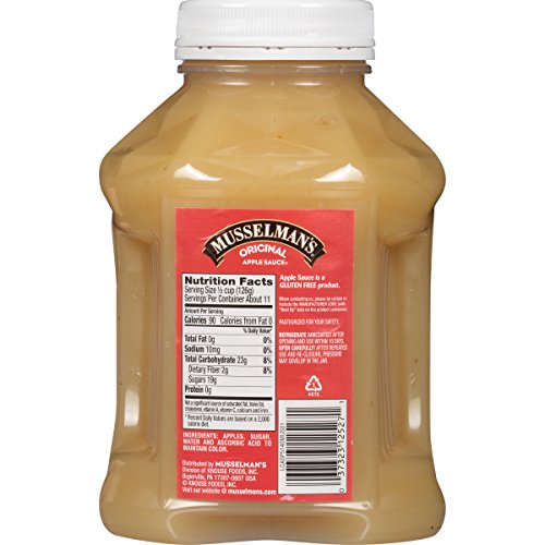 Musselmans Original Apple Sauce, 48 Ounce Pack Of 8