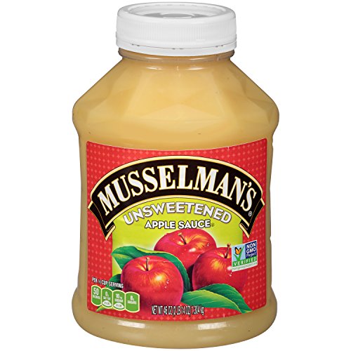 Musselmans Unsweetened Apple Sauce - Low Calorie, Gluten Free S