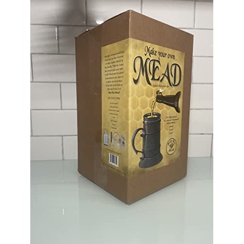 Mead Making Kit by Must Bee- 1 Gallon Reusable Fermentation Kit ...