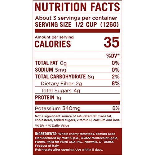 Mutti — 14 Oz. 12 Pack Of Cherry Tomatoes Ciliegini From Italy