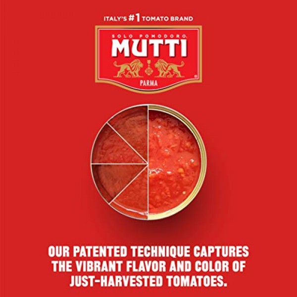 Mutti —14 Oz. 12 Pack Of Finely Chopped Tomatoes From Italy’S #1