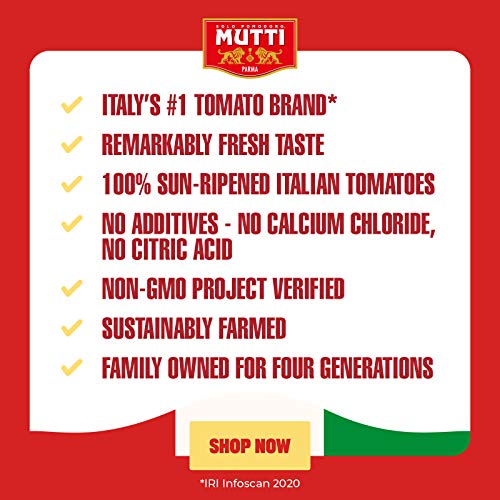 Mutti — Whole Peeled Tomatoes Pelati, From Italy’S #1 Tomato B