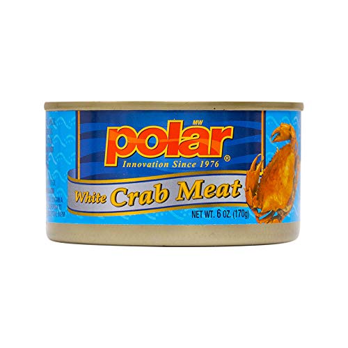 Mw Polar Seafood, White Crab Meat, 6-Ounce Pack Of 12