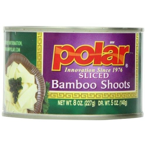 Mw Polar Canned Vegetables, Sliced Bamboo Shoots, 8 Ounce Pack
