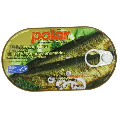 Mw Polar Herring, Smoked In Vegetable Oil, 6.7-Ounce
