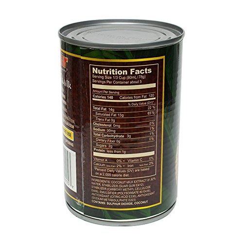 Mw Polar Coconut Milk, Premium, 13.5-Ounce Pack Of 12