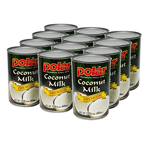 Mw Polar Coconut Milk, Premium, 13.5-Ounce Pack Of 12