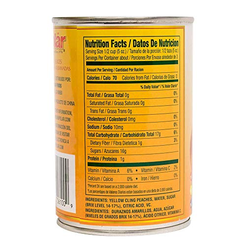 Mw Polar Foods Peach Slices, 15-Ounce Pack Of 12