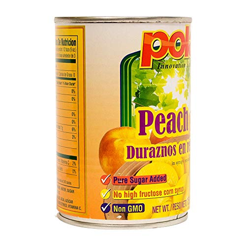 Mw Polar Foods Peach Slices, 15-Ounce Pack Of 12