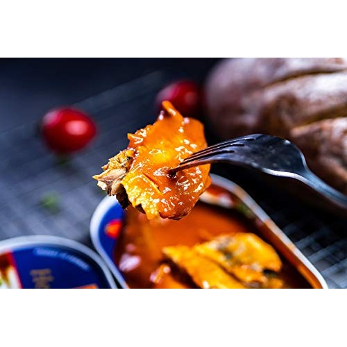 Mw Polar Herring In Hot Tomato Sauce, 6 Ounce Pack Of 14