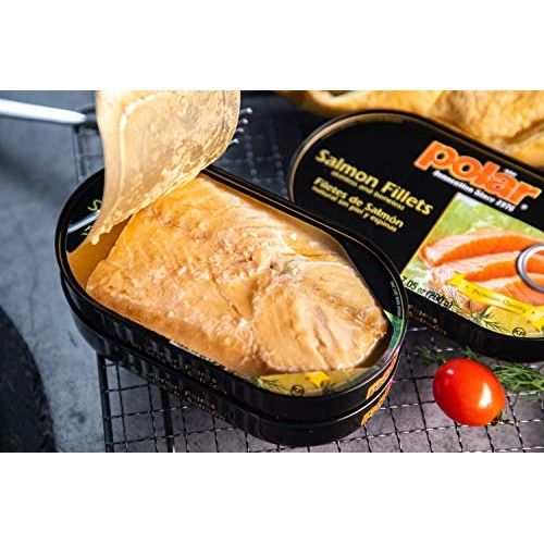 Mw Polar Salmon Fillets, 7.05 Ounce Pack Of 12