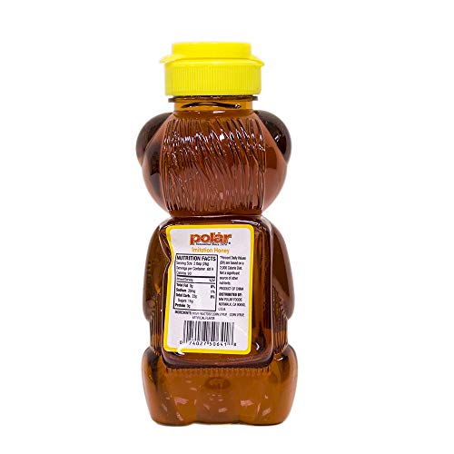 Mw Polar Syrup, Imitation Honey, 9 Oz Pack Of 12