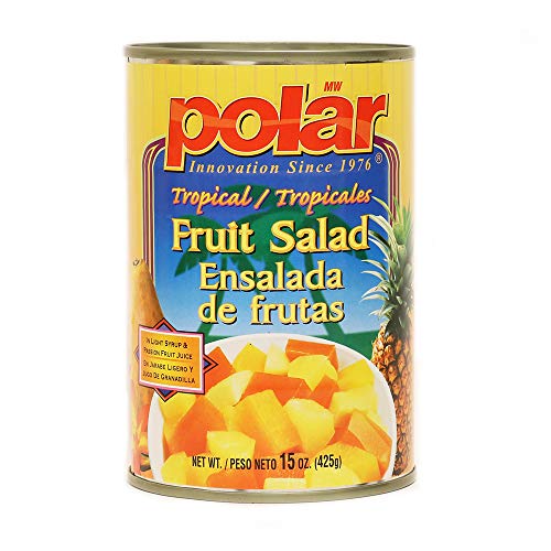 Mw Polar, Tropical Fruit Salad 15 Oz, 12 Count