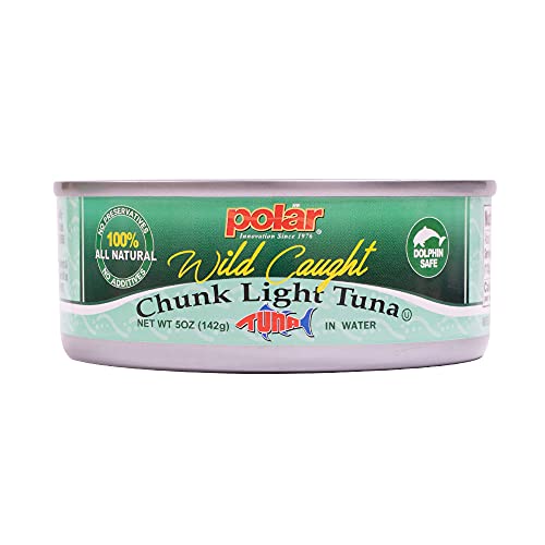 Mw Polar Tuna, All Natural Chunk Light Tuna, 5-Ounce Pack Of 48