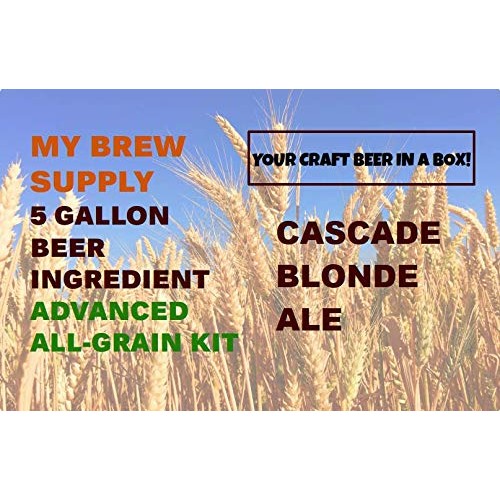 Cascade Blonde Ale Advanced All Grain Beer Ingredient Recipe Kit