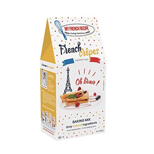 Crepes Mix, Authentic French Taste Easy To Prepare Gourmet Food