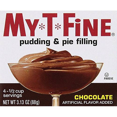 Chocolate Pudding &Amp; Pie Filling Mix By My T Fine - Each Box: 4