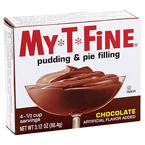 Chocolate Pudding &Amp; Pie Filling Mix By My T Fine - Each Box: 4