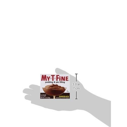 Chocolate Pudding &Amp; Pie Filling Mix By My T Fine - Each Box: 4