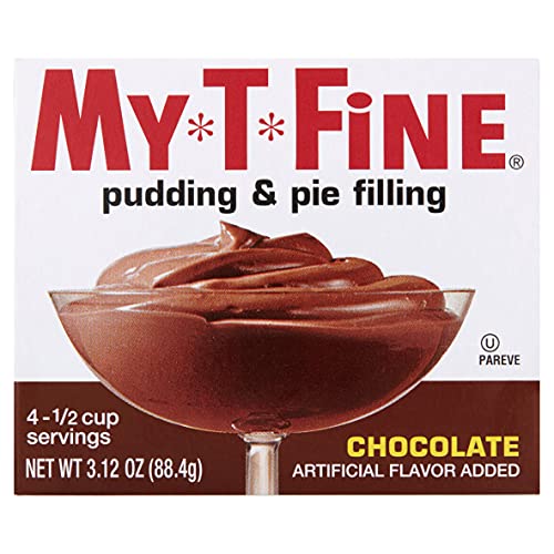 Chocolate Pudding &Amp; Pie Filling Mix By My T Fine - Each Box: 4