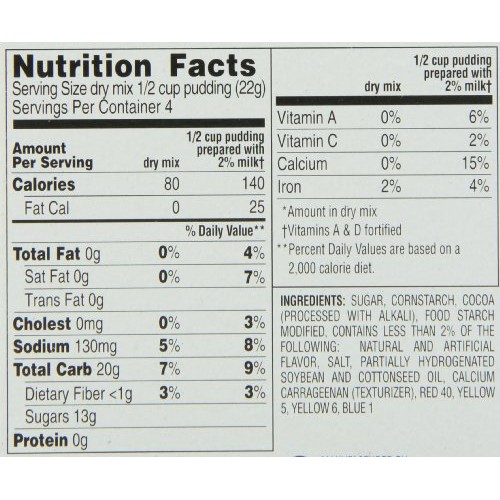 My T Fine Pudding, Chocolate, 3.125-Ounce Pack Of 12