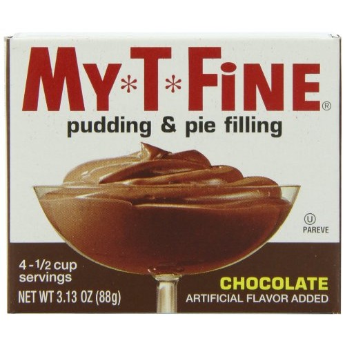 My T Fine Pudding, Chocolate, 3.125-Ounce Pack Of 12