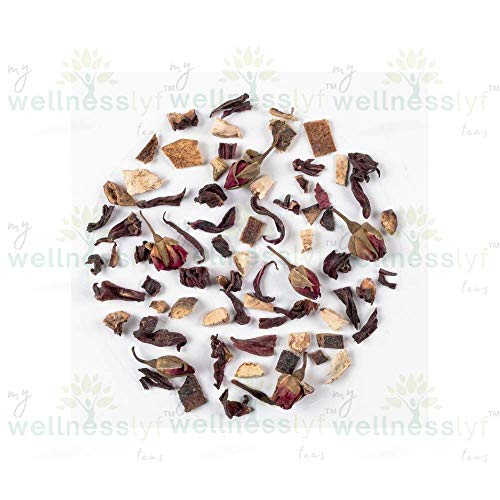 My Wellnesslyf Teas - Tangy Ginger Herbal Tea | Boosts Immunity,