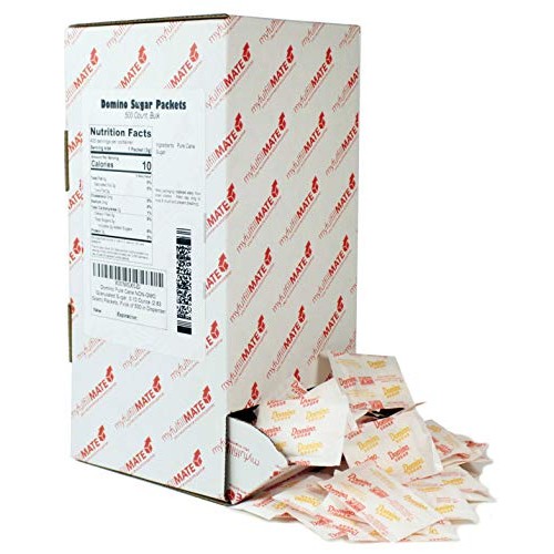 Domino Pure Cane Non-Gmo Granulated Sugar, 0.10 Ounce 2.83 Gram