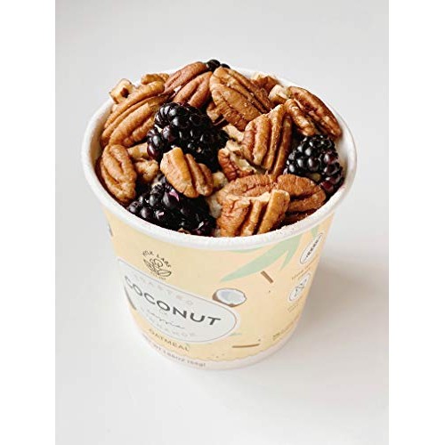 Mylk Labs Gluten Free Instant Oatmeal Cup, Toasted Coconut &Amp; Cas