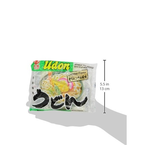Myojo Udon Japanese Style Noodles With Soup Base, Oriental Flavo