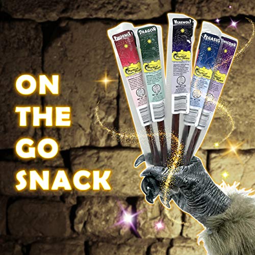 Exotic Meat Snack Sticks By Mythical Meats - Snack Pack Of 10 Ex