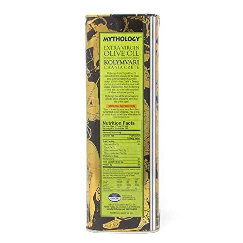 Mythology Greek Organic Extra Virgin Olive Oil Cold Pressed - Ol