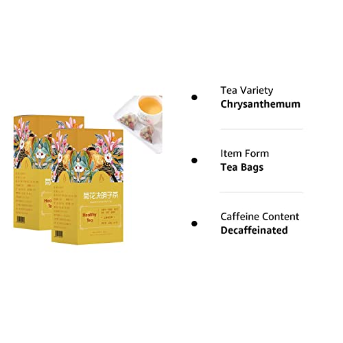 NC NC Chrysanthemum Goji Berry Cassia Seeds Tea Bags2Boxes, 30B...