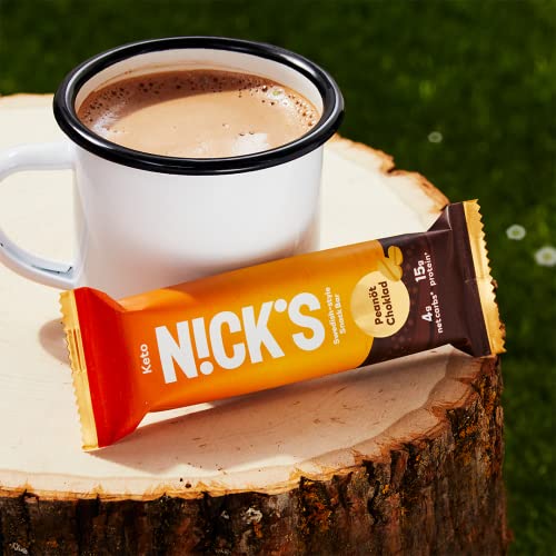 Nicks Swedish-Style Snack Bar, Keto Protein Bar, 24 count, 15g ... Nicks Swedish-Style Snack Bar, Keto Protein Bar, 24 count, 15g ...