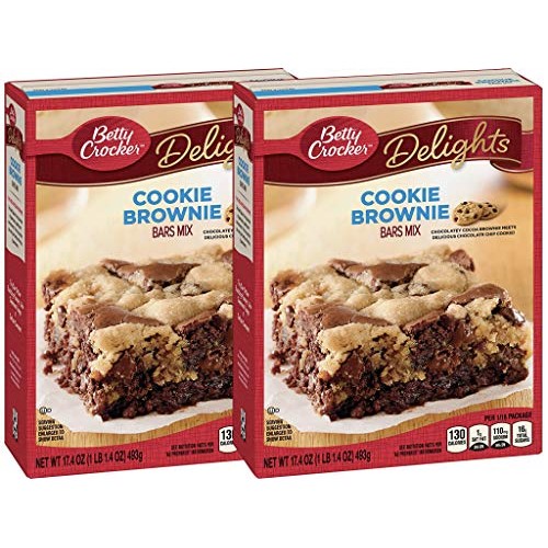 Betty Crocker Baking Delights Cookie Brownie Bars Mix 17.4 Oz P