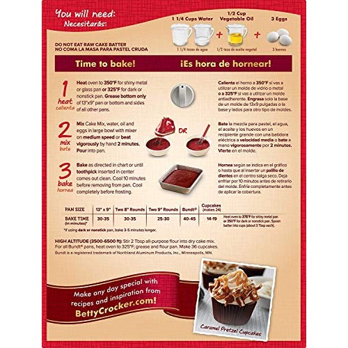 Betty Crocker Super Moist Red Velvet Cake Mix with Whipped Cream... Betty Crocker Super Moist Red Velvet Cake Mix with Whipped Cream...