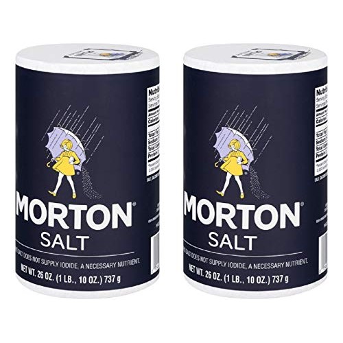 Morton Salt Regular Salt - 26 Oz 2 Pack
