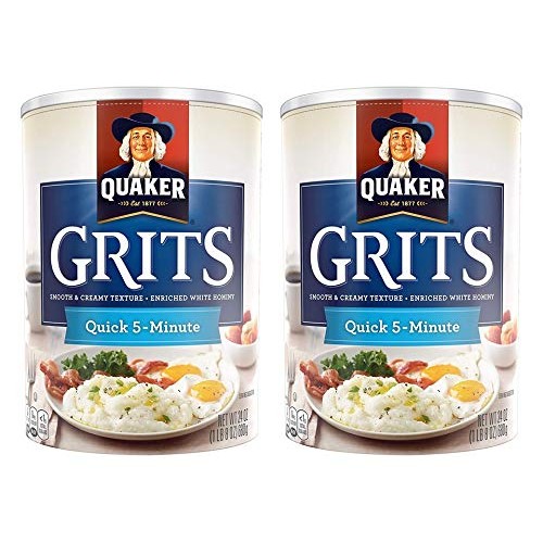 Quaker 5-Minute Grits, 24 Oz 2 Pack