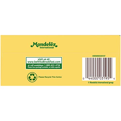 Belvita Cinnamon Brown Sugar Breakfast Biscuits, 5 Packs 4 Bisc