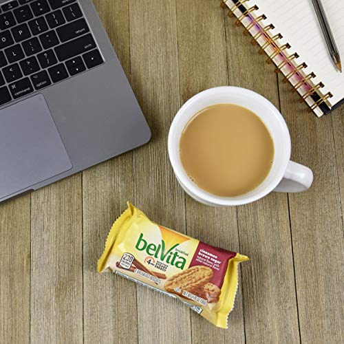 Belvita Cinnamon Brown Sugar Breakfast Biscuits, 5 Packs 4 Bisc