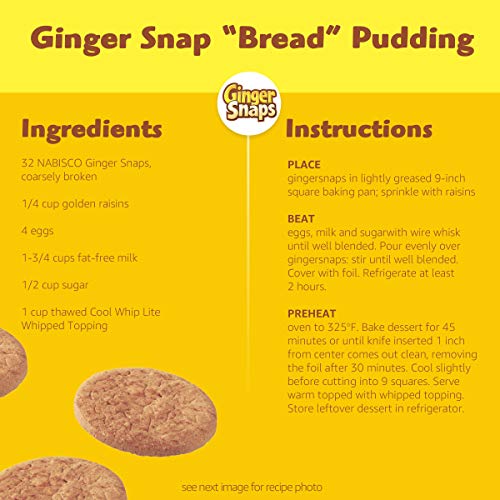 Ginger Snaps Cookies, Holiday Christmas Cookies, 16 Oz