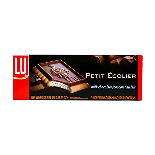 Lu Le Dore Cookies, Biscuits European Milk Chocolate Petit Ecoli...