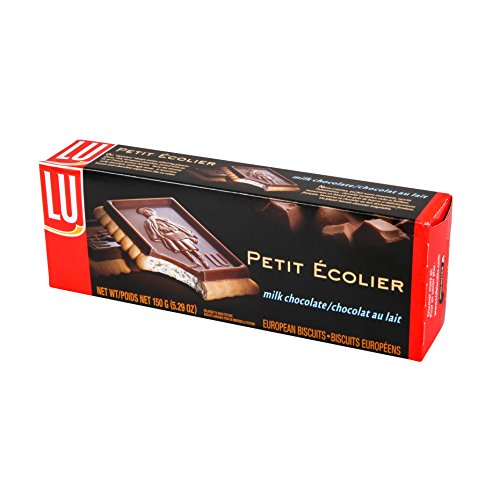 Lu Le Dore Cookies, Biscuits European Milk Chocolate Petit Ecoli...