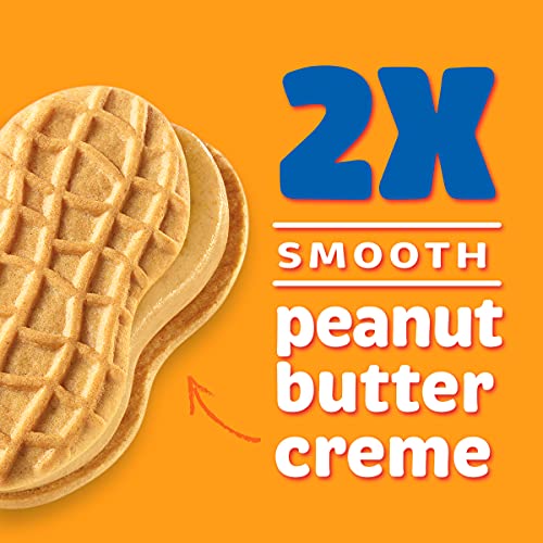 Nutter Butter Double Nutty Peanut Butter Sandwich Cookies, 1 Pac