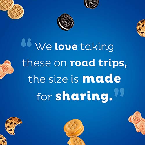 Oreo Mini Cookies, Chips Ahoy! Mini Cookies, Nutter Butter Bites