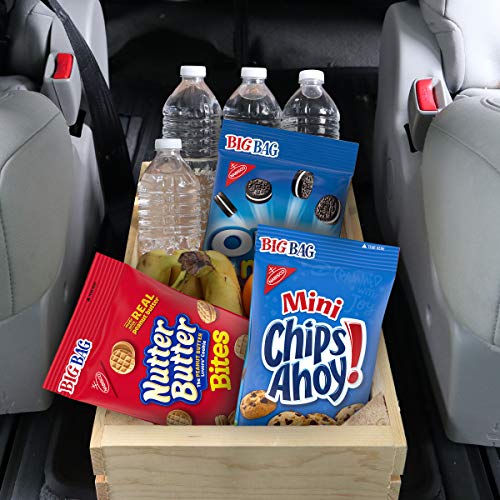 Oreo Mini Cookies, Chips Ahoy! Mini Cookies, Nutter Butter Bites